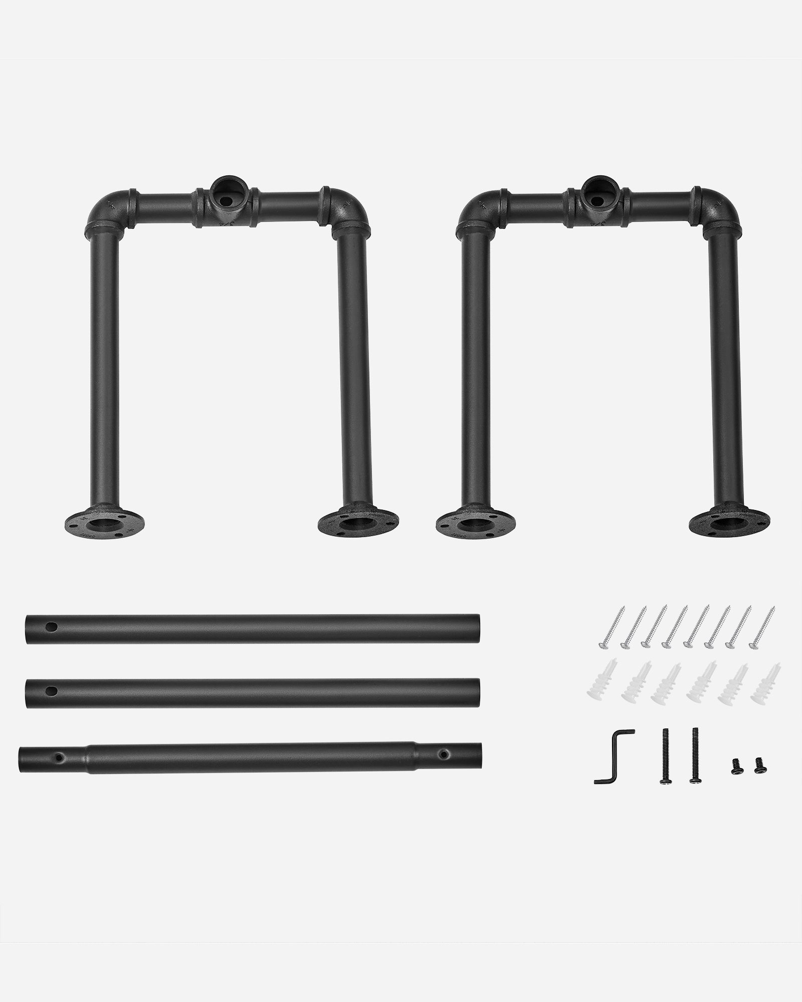 SONGMICS Industrial Pipe Clothes Garment Rack