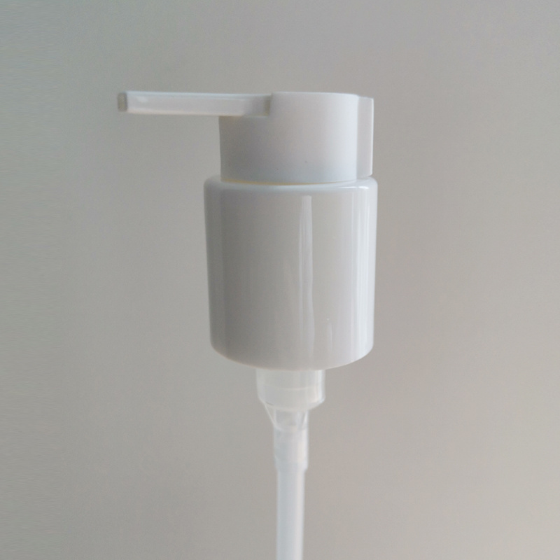 20/410 24/410 Plastic PP lotion pump dispenser half cap cream pump cosmetics treatment pump