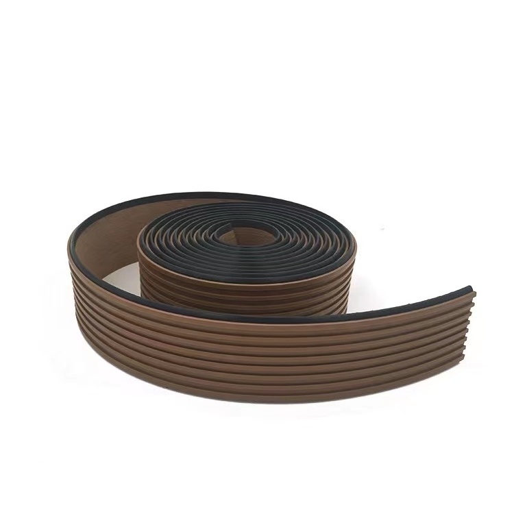 Non Skid Waterproof Synthetic Rubber PVC Teak Marine Deck