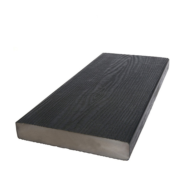 Outdoor wear resistance pvc/wpc wood plastic composite decking board