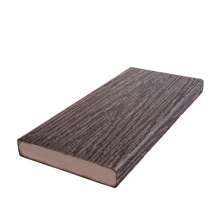 Outdoor wear resistance pvc/wpc wood plastic composite decking board