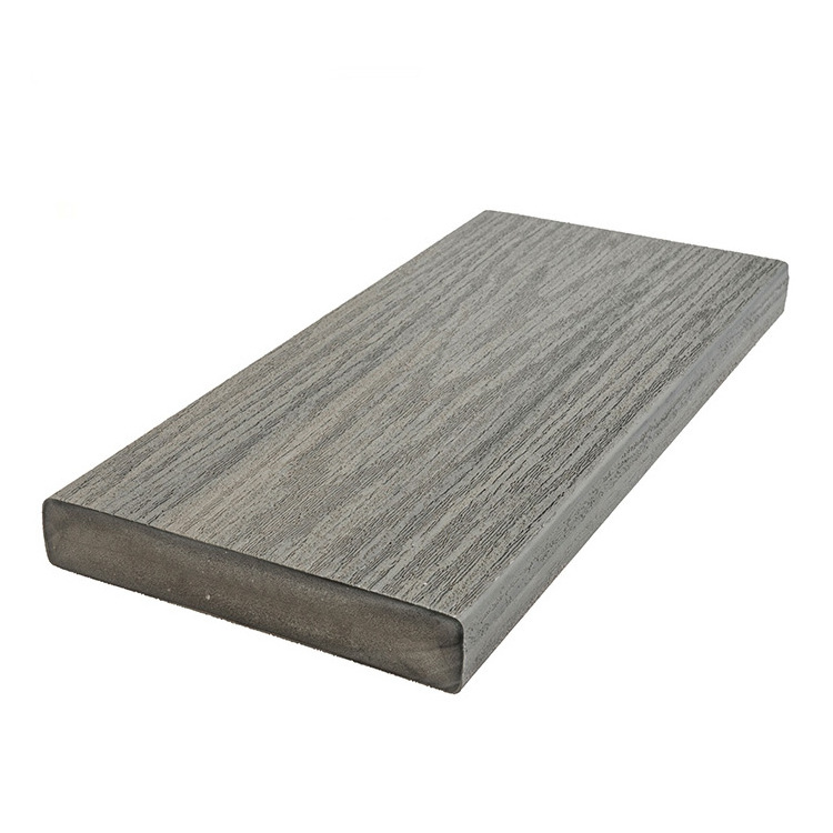 Outdoor wear resistance pvc/wpc wood plastic composite decking board