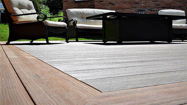 New Generation LIKEWOOD Outdoor PVC Composite Decking Plastic flooring  Terrace Deck