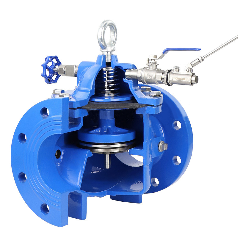 Flange end carbon steel remote float Industrial Hydraulic Control Valve Pressure Reducing Control Valves for Water