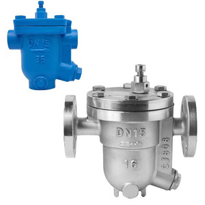 CS41H PN16 stainless steel Cast steel free float flange steam trap valve