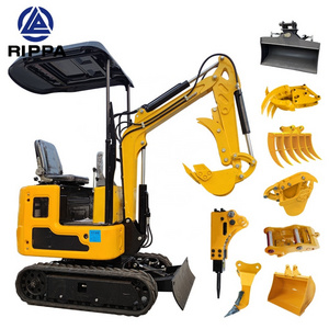 Rippa Earth-moving Machinery Accessories Mini Excavator Parts Hydraulic Quick Hitch