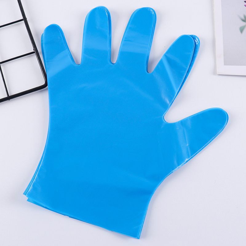 Disposable Home Cleaning Food Handling Tpe Black Gloves