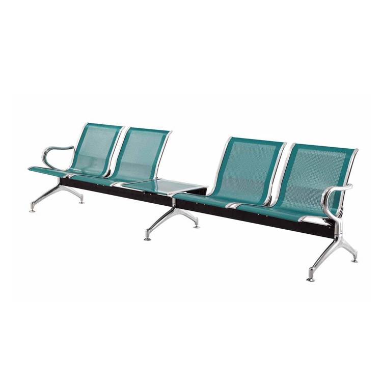 tea table Airport waiting metal chair used hospital waiting room public waiting three seats chair