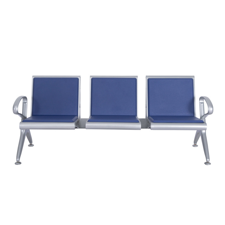 2022  waiting room chairs for sale medical gang chair 5 seater used pu801