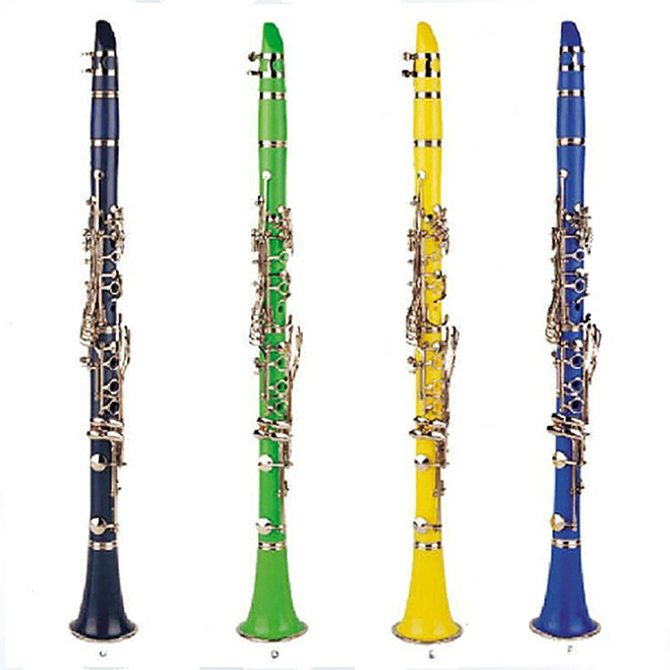 colorful clarinet 17KEYS ABS clarinet Bb