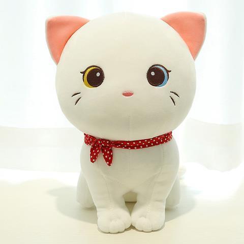 Peluches Plushies Soft Custom Simulation Kitten Rag Anime Stuffed Animal Plush Toys Children Sleeping Cat Doll Pillow