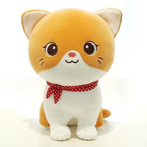 Peluches Plushies Soft Custom Simulation Kitten Rag Anime Stuffed Animal Plush Toys Children Sleeping Cat Doll Pillow