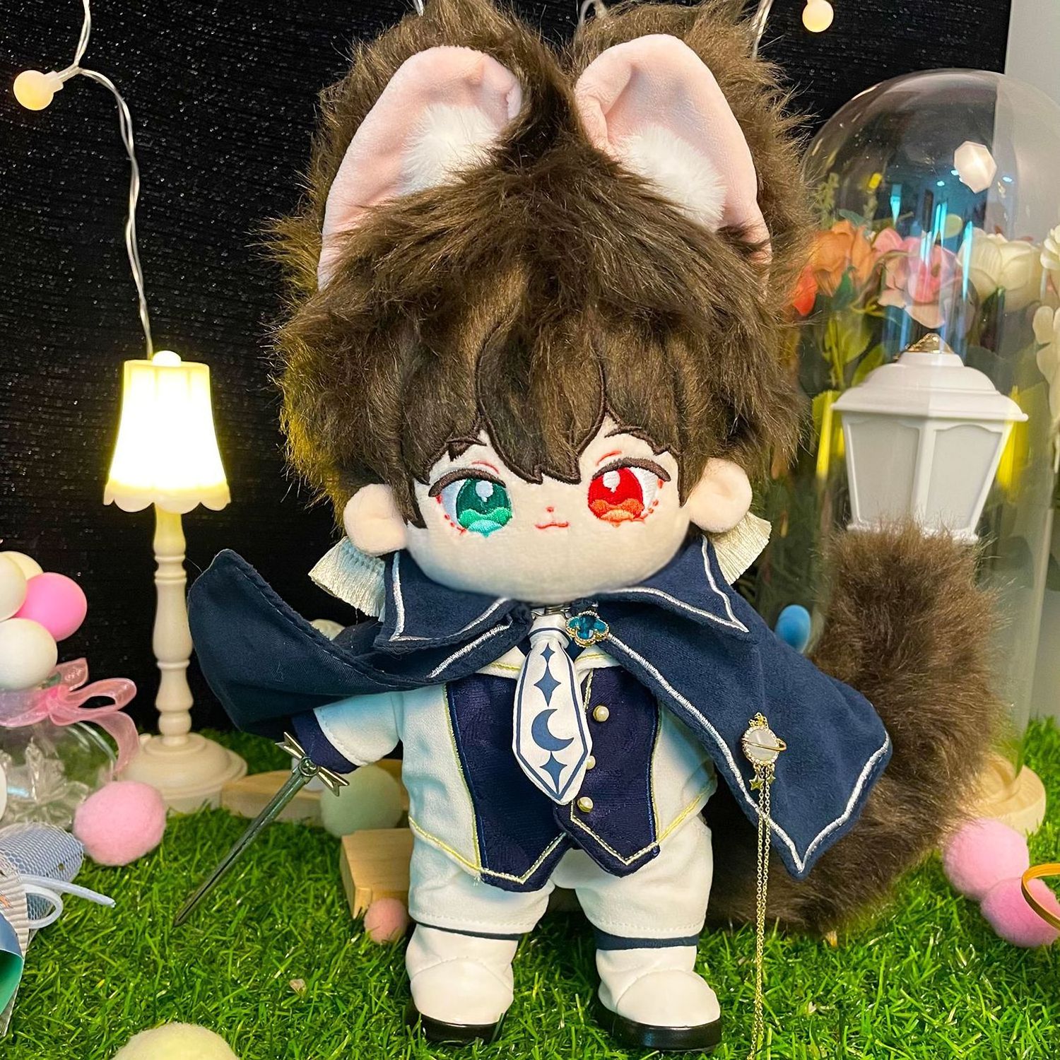 SongshanToys kawaii anime plushies soft stuffed baby kids toy 20cm korean custom plush dolls kpop cotton dolls for girl