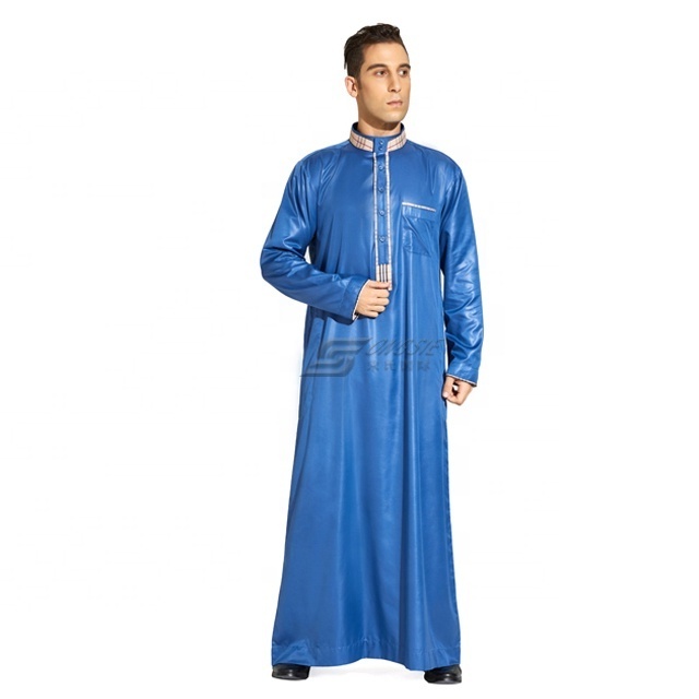 Jubba long robe for men moroccan for middle east caftan abaya saudi for summer