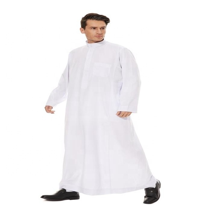 New design Daffah Thobes Muslim Clothing Robes Men Abaya Al Aseel Thobe