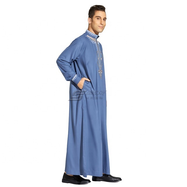 Jubba long robe for men moroccan for middle east caftan abaya saudi for summer