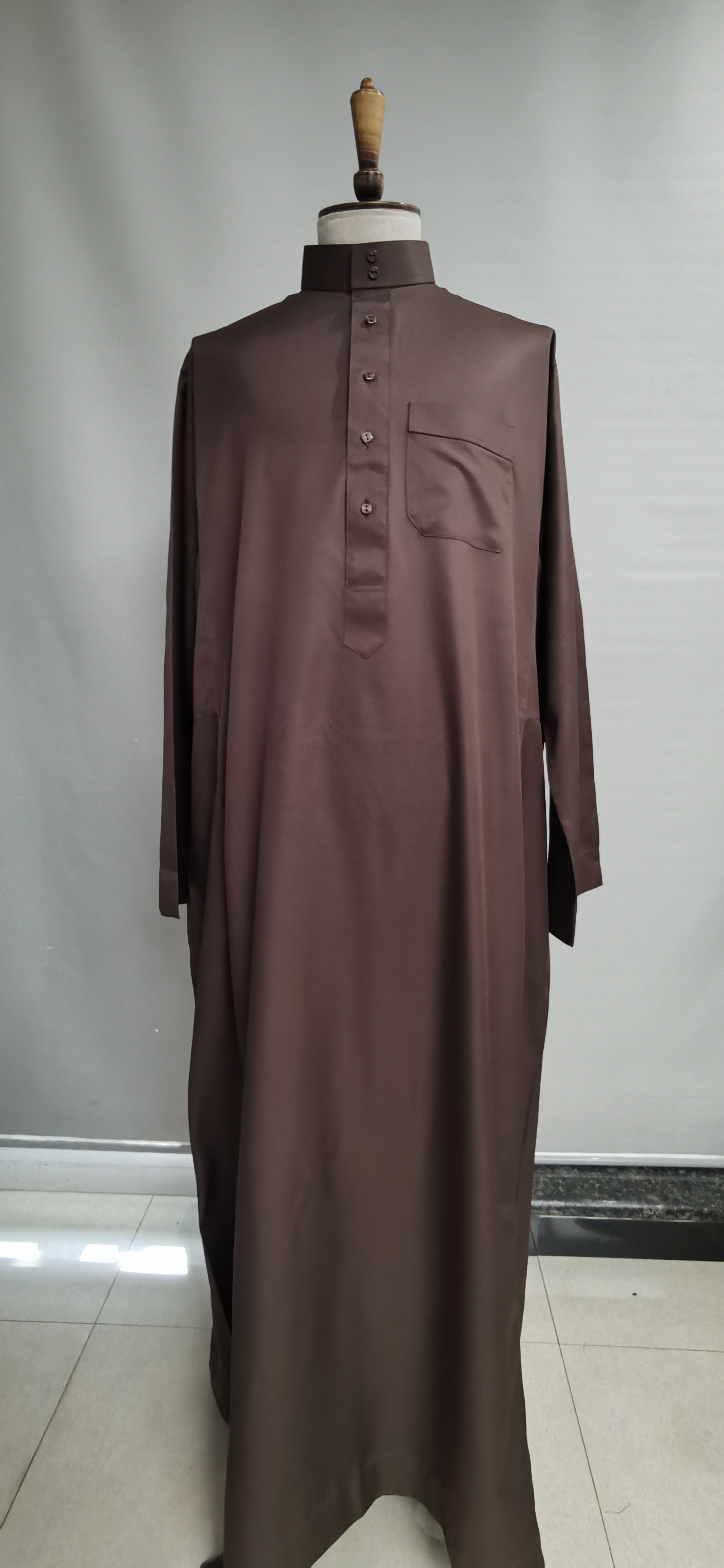 New design Daffah Thobes Muslim Clothing Robes Men Abaya Al Aseel Thobe