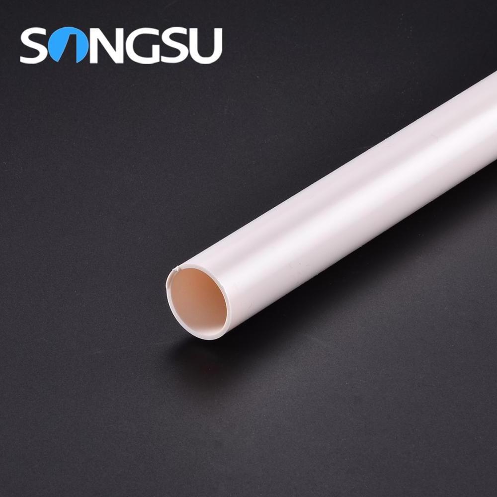 Factory wholesale 16mm 20mm 25mm 32mm thin wall electrical conduit cheap colored pvc pipe