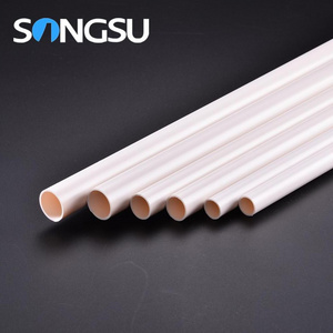 Factory wholesale 16mm 20mm 25mm 32mm thin wall electrical conduit cheap colored pvc pipe