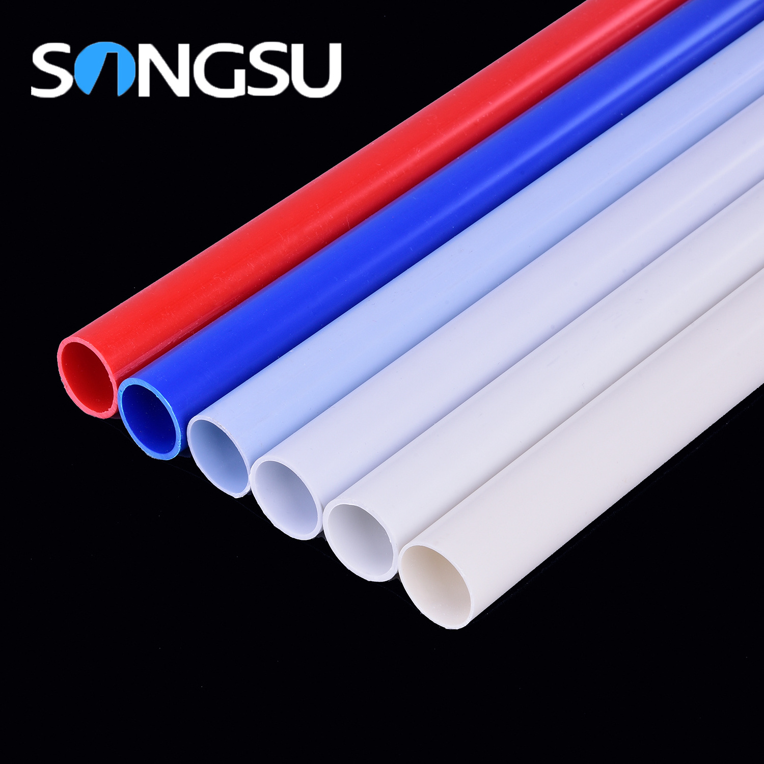 Ce Customized Sizes 55Mm Diameter Pvc Pipe Roll/Electrical Pvc Pipe 45 Mm Diameter