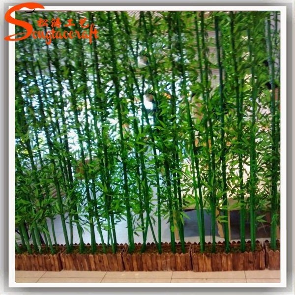 Factory direct artificial bamboo tree fake artificial bamboo plants encryption plastic bamboo poles