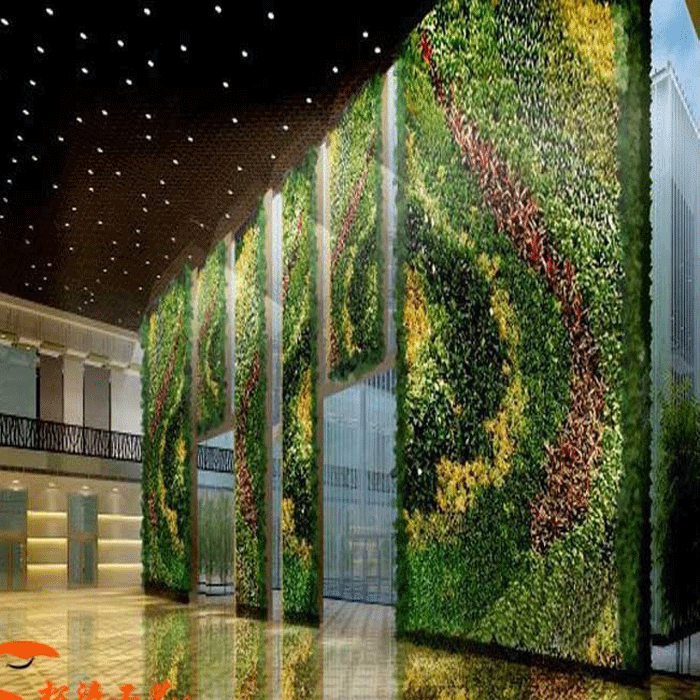 hot sale greenery wall artificial vertical grass wall fake wall hang plant for indoo/ outdoor decoration