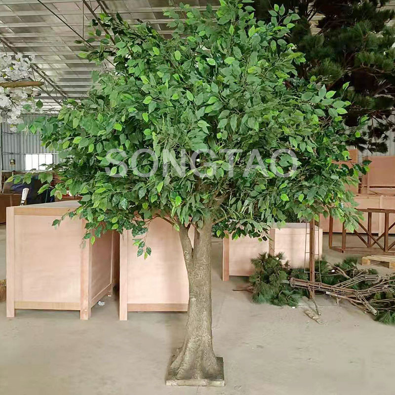 2.5 meter wholesale cheap life size artificial trees landscaping and large outdoor make artificial decorative tree for weddings