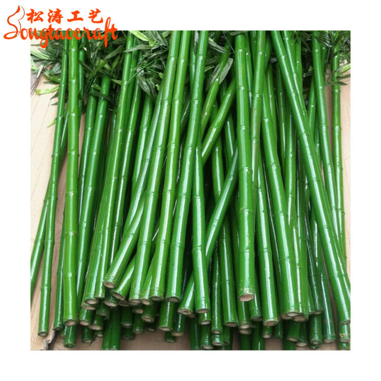 Factory direct artificial bamboo tree fake artificial bamboo plants encryption plastic bamboo poles