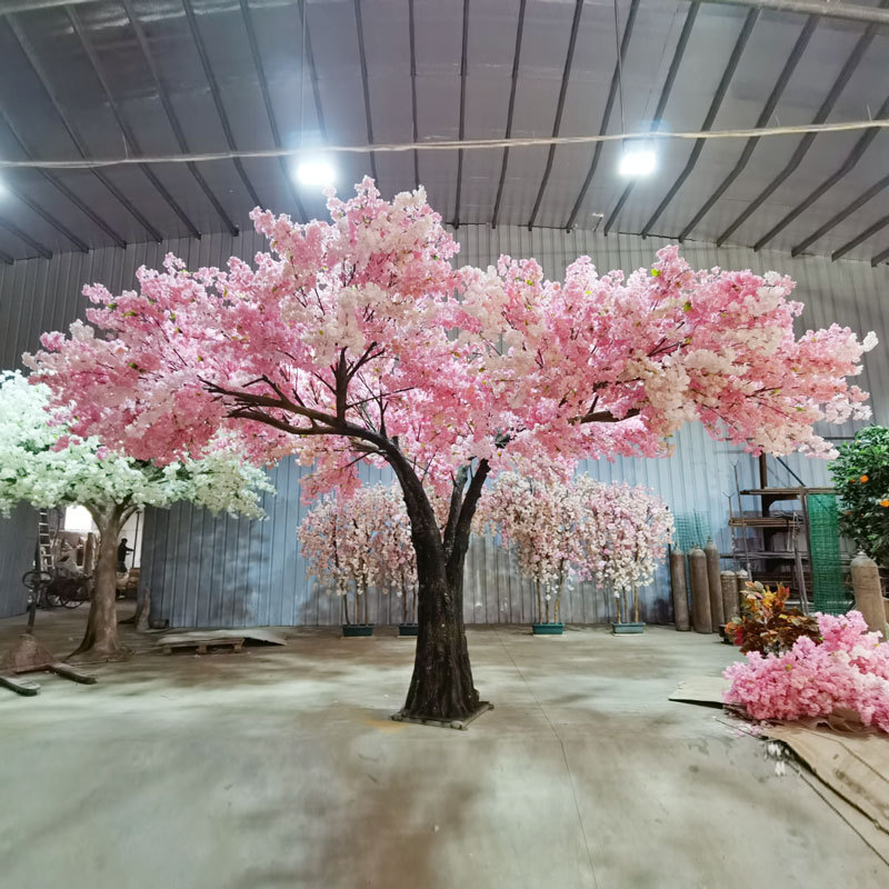 Table Flower Trees Artificial Enchanted Cherry Blossom Wisteria Tree Arch For Wedding Centerpiece Decor