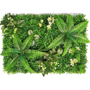 Chinese Fake Moss Grass Wall Artificial Plant Wall Panel For Balcony Decor