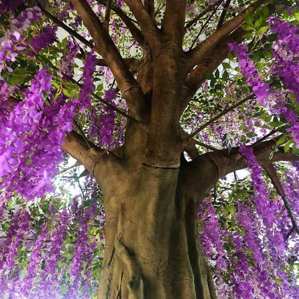 hanging wisteria tree arch artificial bonsai tree