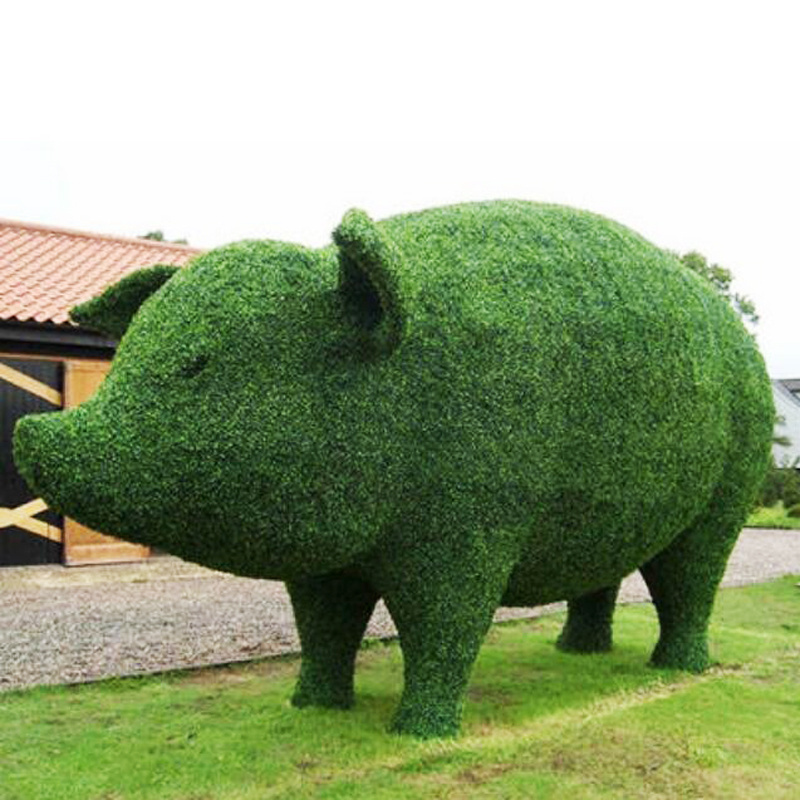 Large Artificial Grass Animal Topiary Sculpture topiary frame animal grass