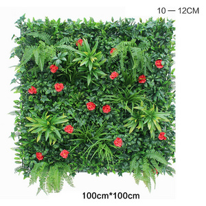 Indoor Decor 3D Greenery landscape grass moss artificial plant wall decoration for decoration