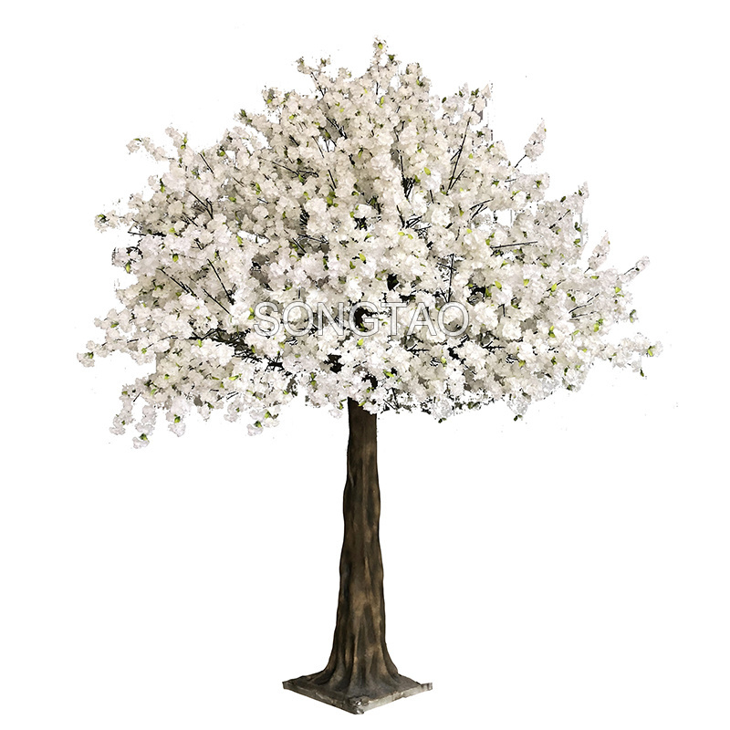 2 m 5 Meter Height White Arboles Artificial Flowers Branches Cherry Blossom Tree For Indoor