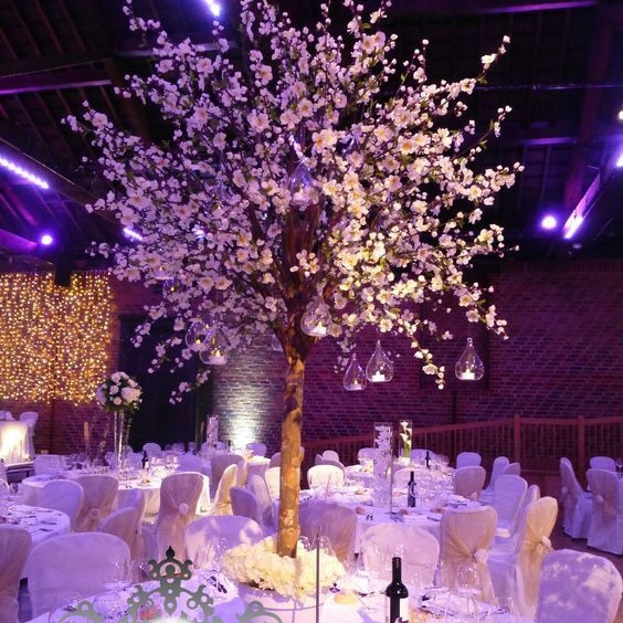 high quality artificial tree 100 cm big cherry blossom artificial flower tree for outside