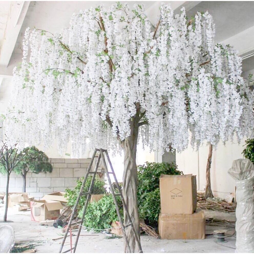 hanging wisteria tree arch artificial bonsai tree