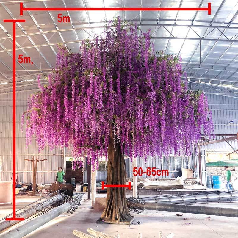 hanging wisteria tree arch artificial bonsai tree