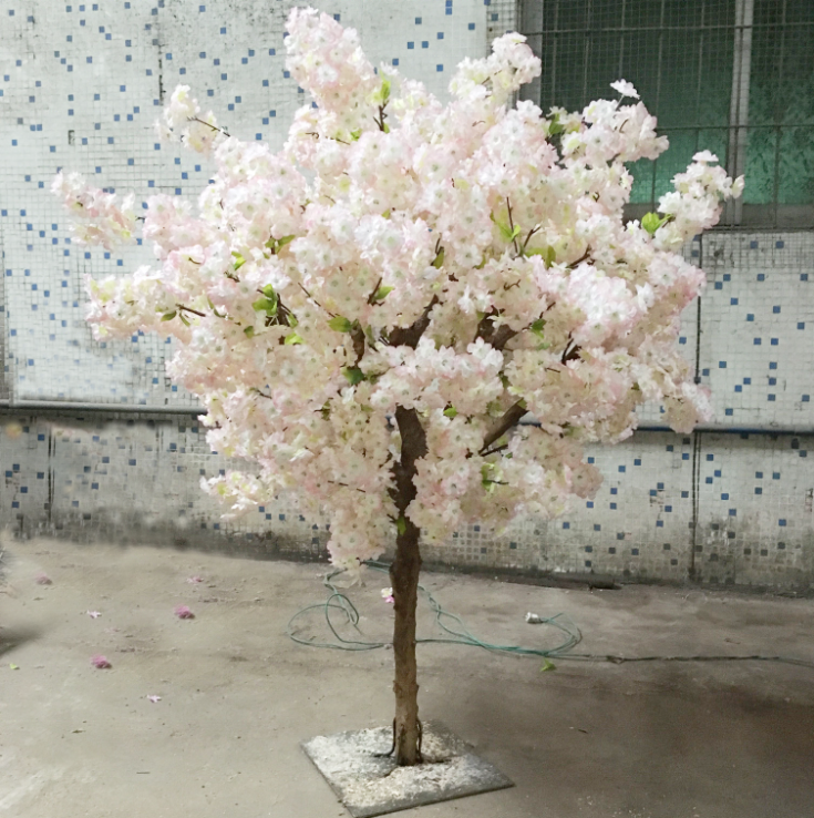 high quality artificial tree 100 cm big cherry blossom artificial flower tree for outside