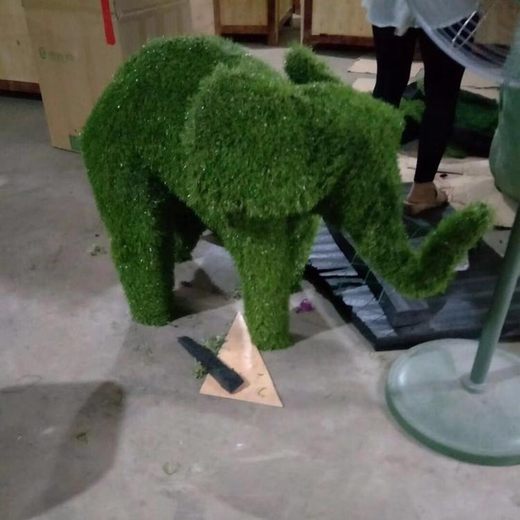 Wire Topiary Frame Artificial Garden Animal Grass Sculpture garden statues animals