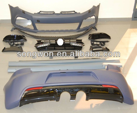 body kit for vw golf 6 golf6 upgrade r20 2008-2012