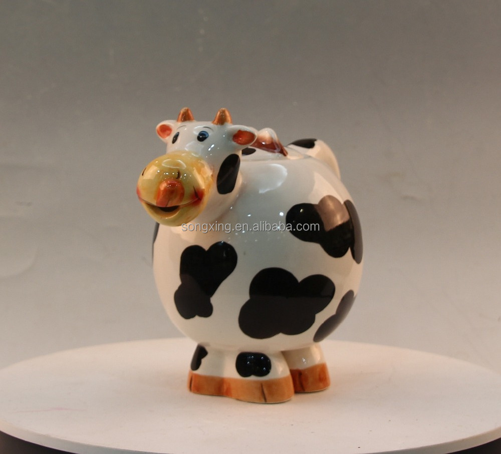 china wholesaler new products cartoon cow teapot