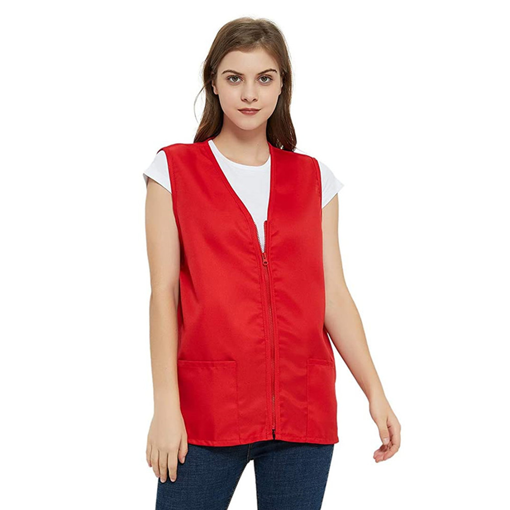 Hot Sale Custom Workwear Tool women Advertising Work Vest