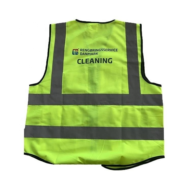 Security Reflective Vest Safety High Visibility Work Wears Hi Vis Workwear Vest