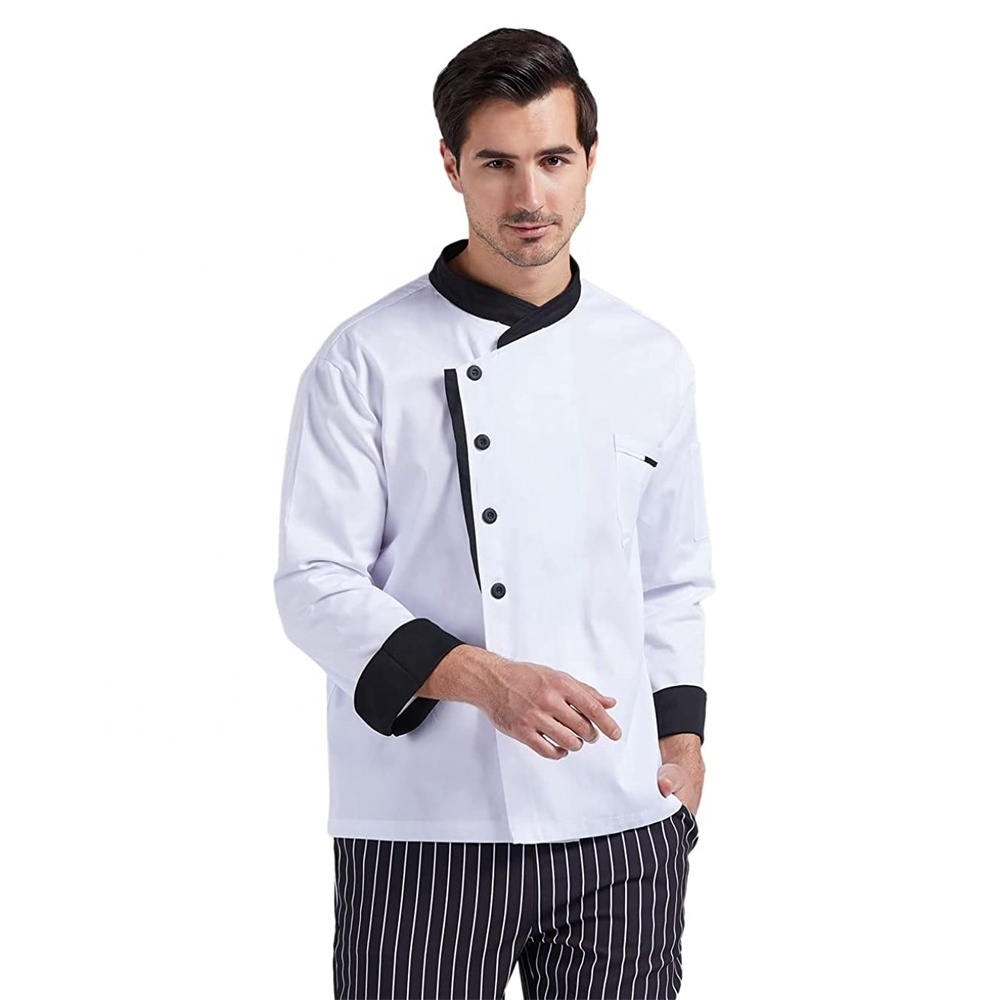 Unisex Chef Jacket Men's Chef Coat Restaurant Kitchen Chef Uniform Manufacturer Stylish Sets Catering Uniforms Cook Uniform