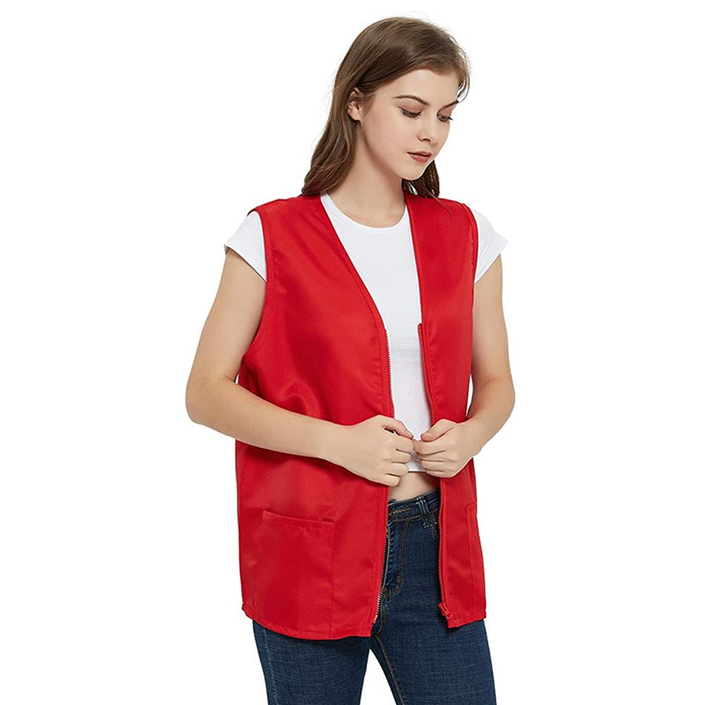 Hot Sale Custom Workwear Tool women Advertising Work Vest