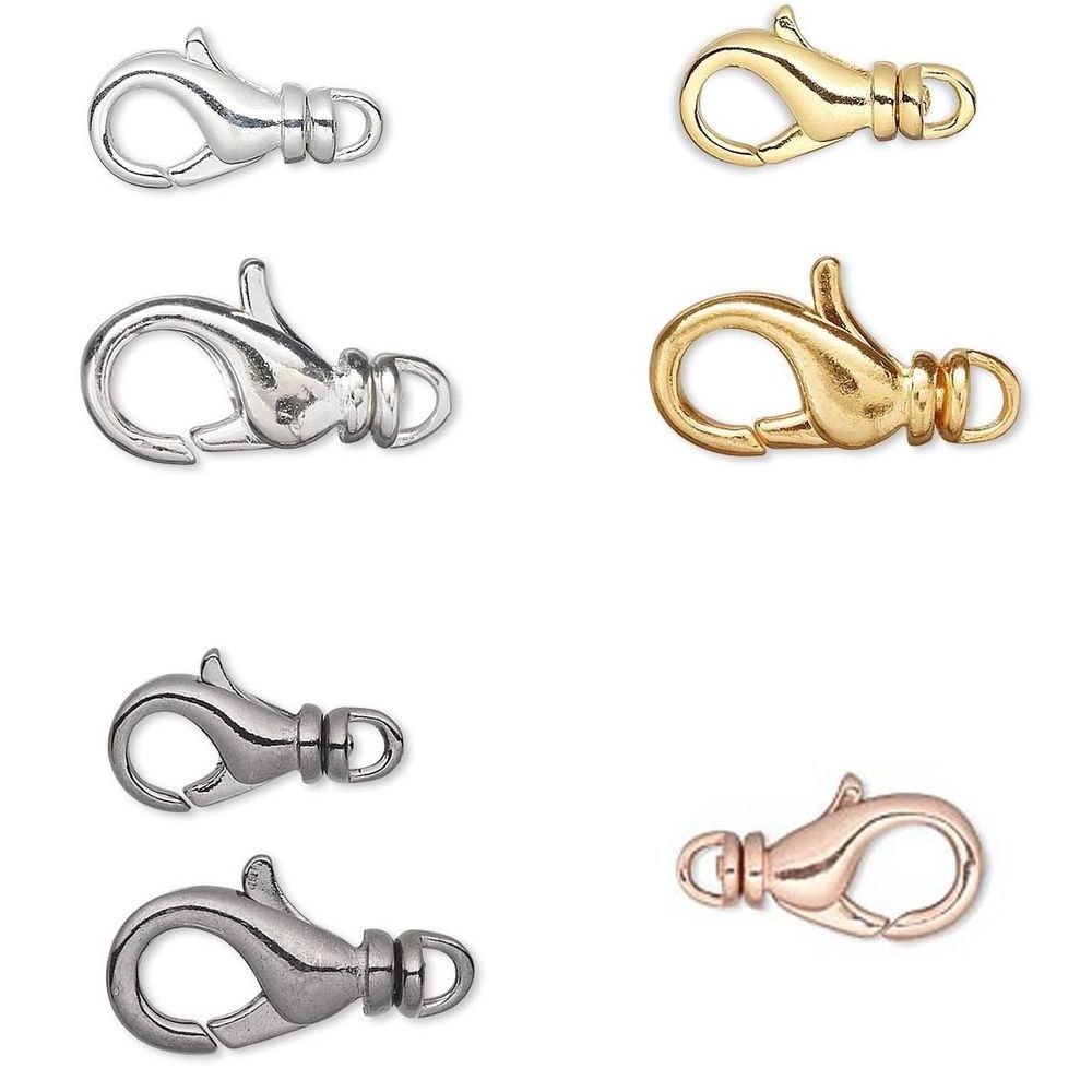 19years Manufacturer Custom Size 37Mm/38Mm  Clasps Clips Bag Key Ring Hook F Gold Antique Lobster Swivel Clasp with D O Rings