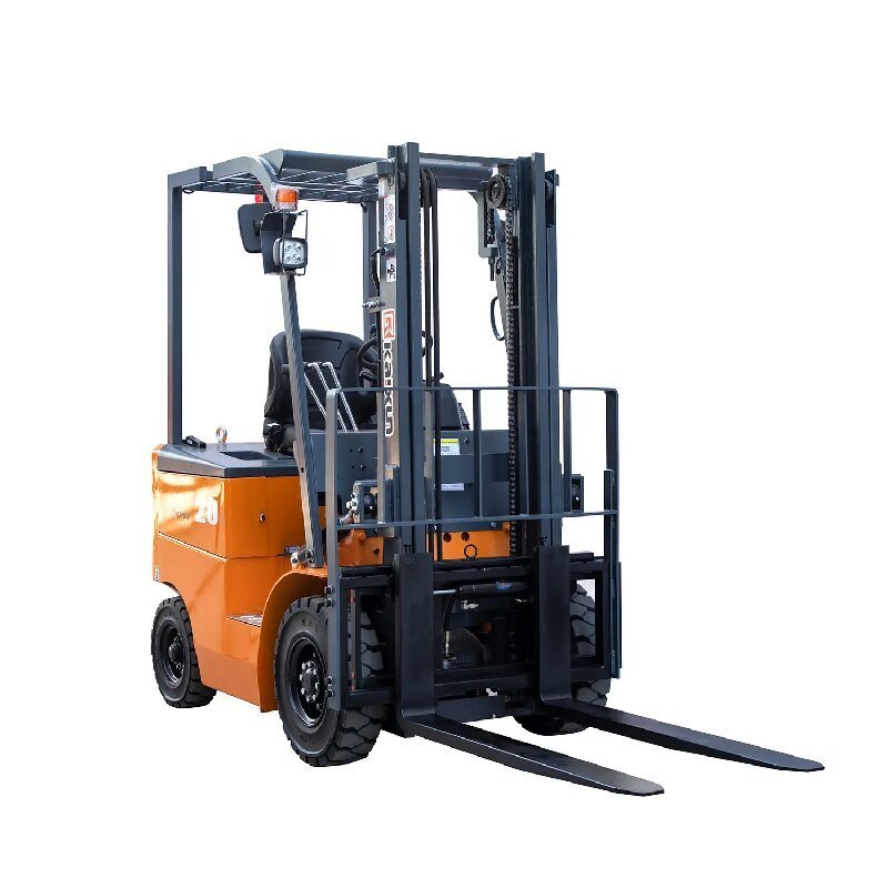 Efficient diesel electric optional forklift truck  for container 4.5t man lifting tables for warehouse construction site