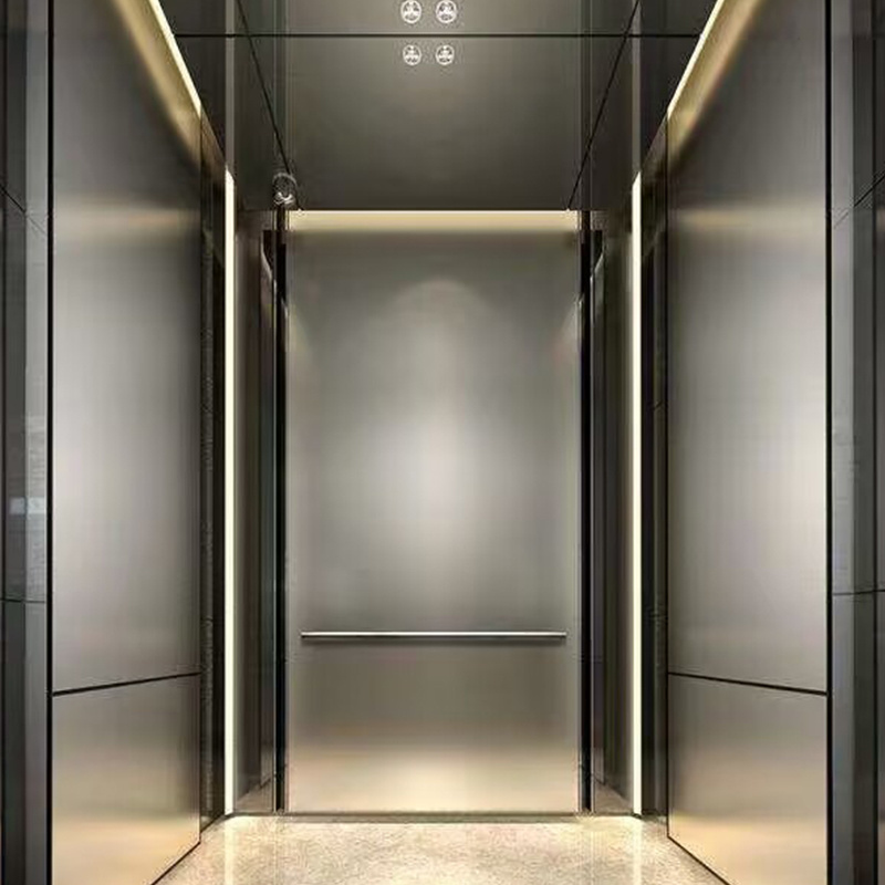 Manufacture sale luxury design cheap price villa house passenger elevator lifts with good price glass sightseeing stars lighting