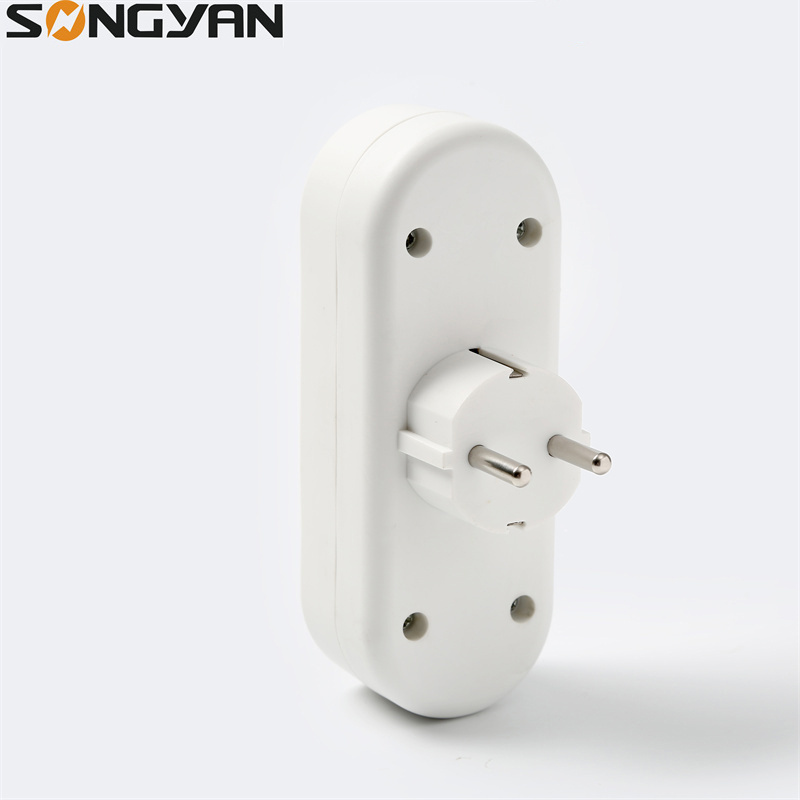 Eu uk multi outlet traveller adapter universal 16A socket conversion plug socket adapter