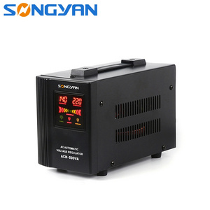 Factory directly 500va 1kva 2kva 3kva 5kva 10kva single phase AVR automatic voltage regulator 220V Ac voltage stabilizer